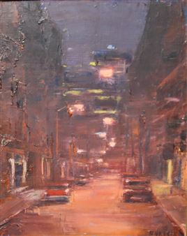 "Crosby St - Night - Allen Hirsh