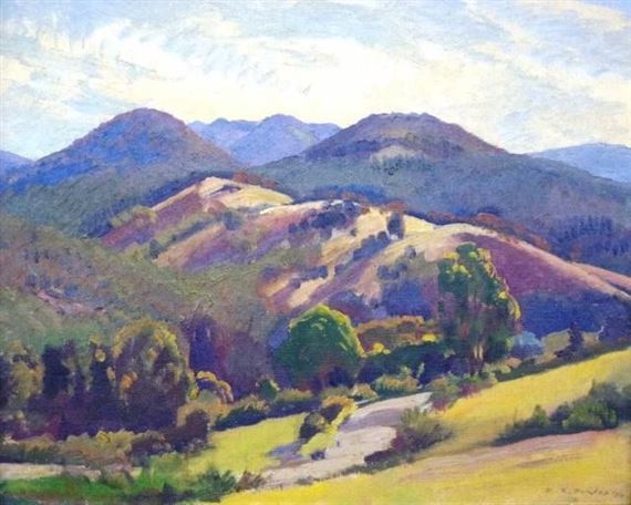 Landscape by Douglas Robert Dundas, 1950