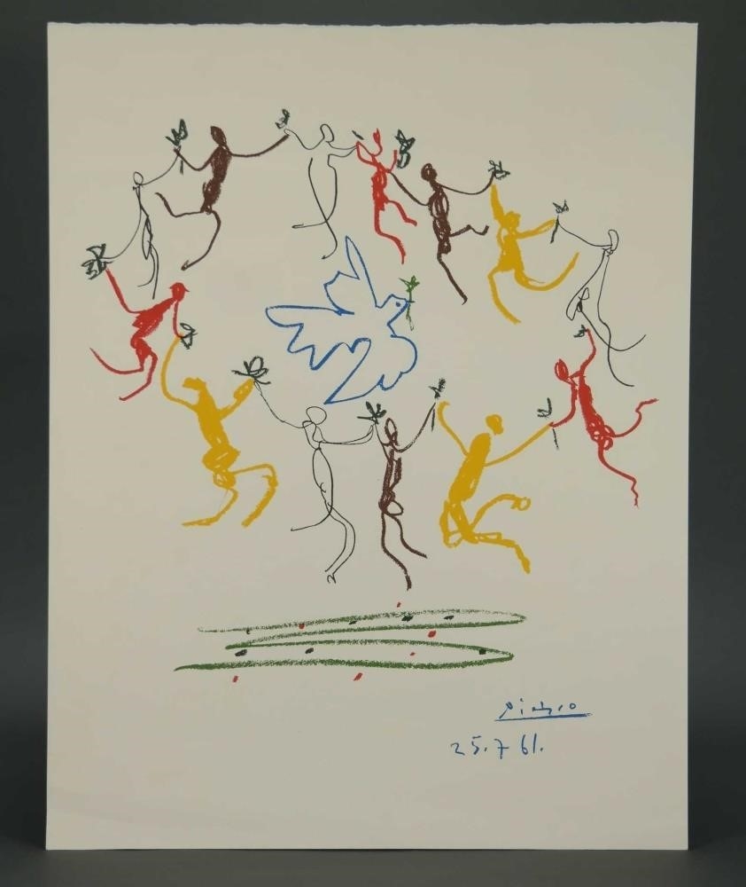 Picasso Kunstposter 'La Ronde De La Jeunesse' (1961) – Hochwertiger Kunstdruck, 60x80 Cm, Ideal Zum Aufhängen