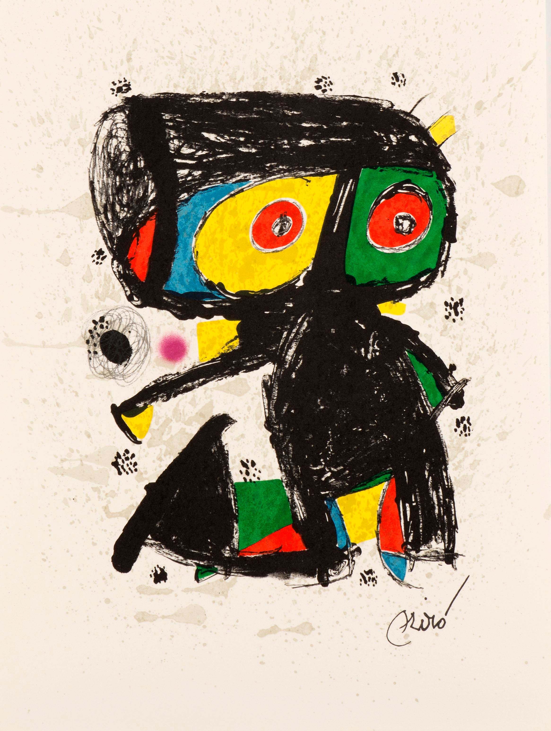 15 ans Poligrafa by Joan Miró, 1980