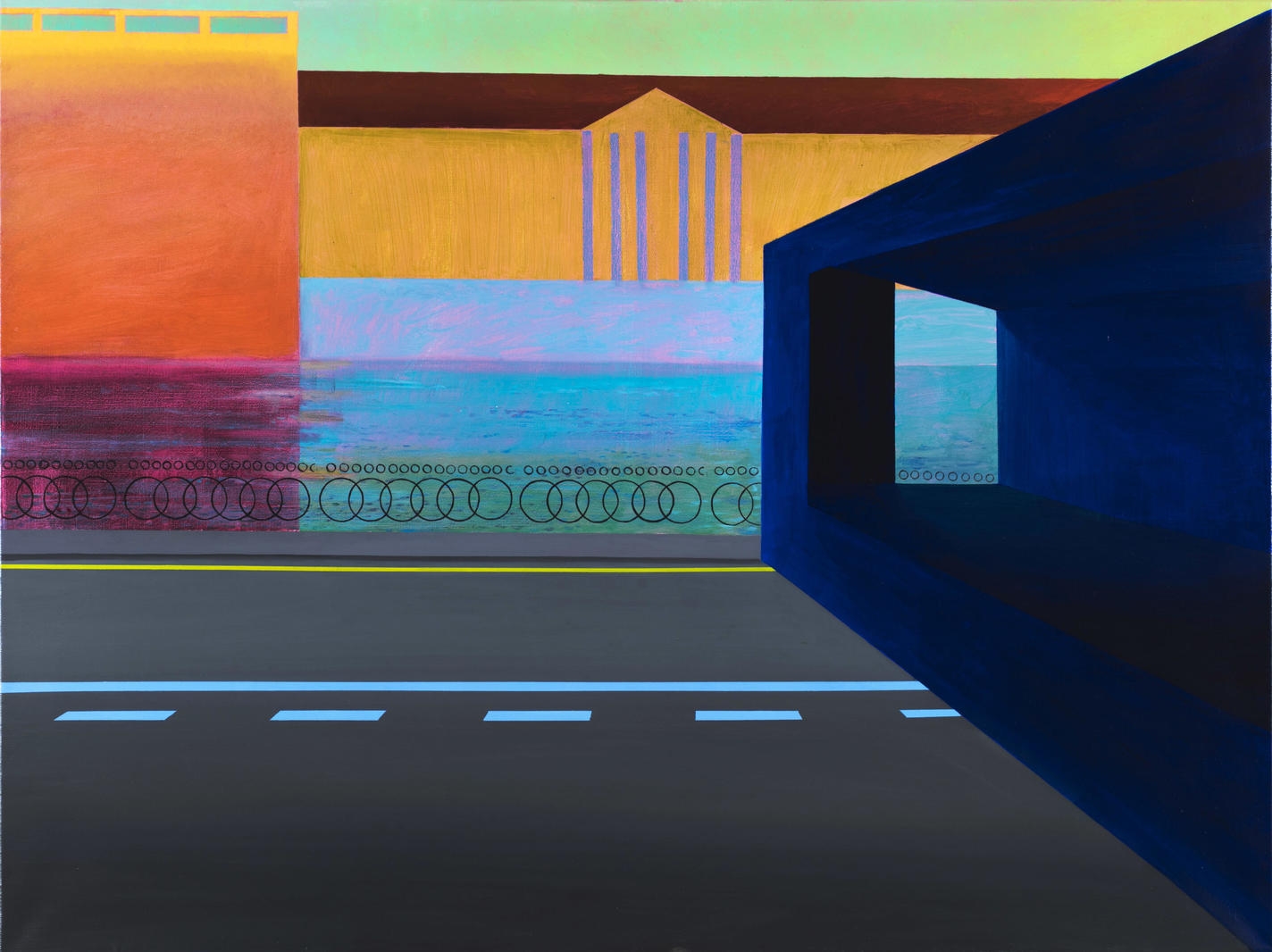 Artwork by Sergey Lotsmanov, Stage, Made of oil on canvas