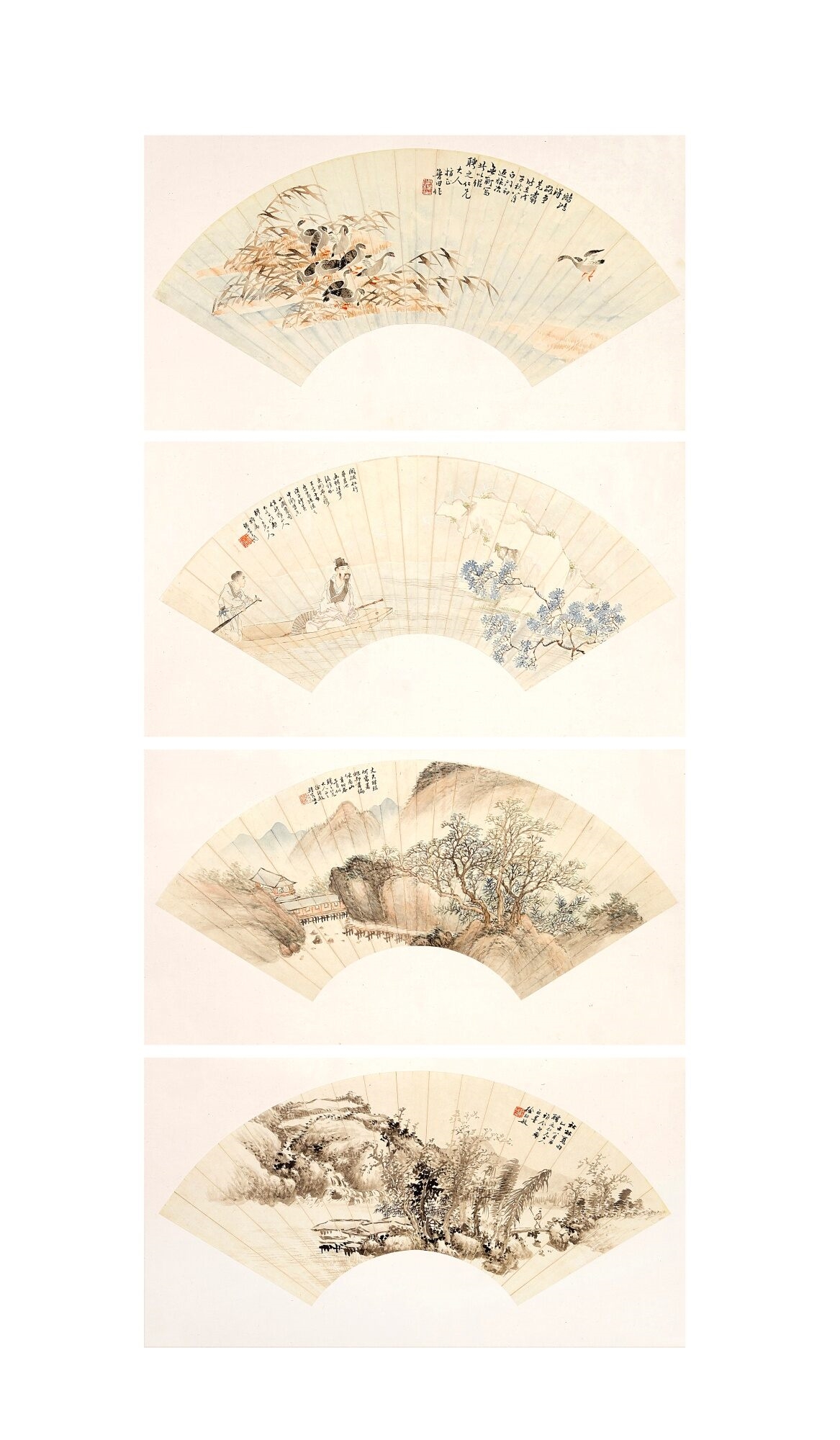 Artwork by Shen Xinhai, Xu Xingmin, VARIOUS SUBJECTS, Made of ink and colour on paper