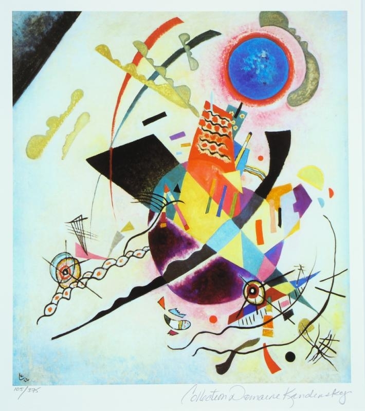 Yellow, Red and Blue by Wassily Kandinsky