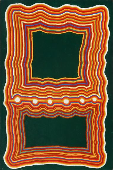 Untitled by David Hall Tjangala, 1996