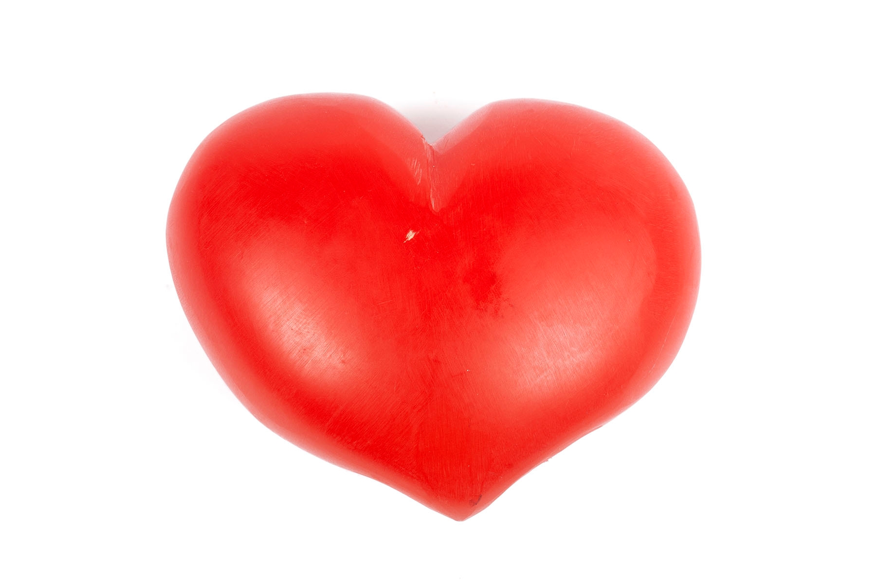 Artwork by Cara Croninger, Big heart, Made of resin