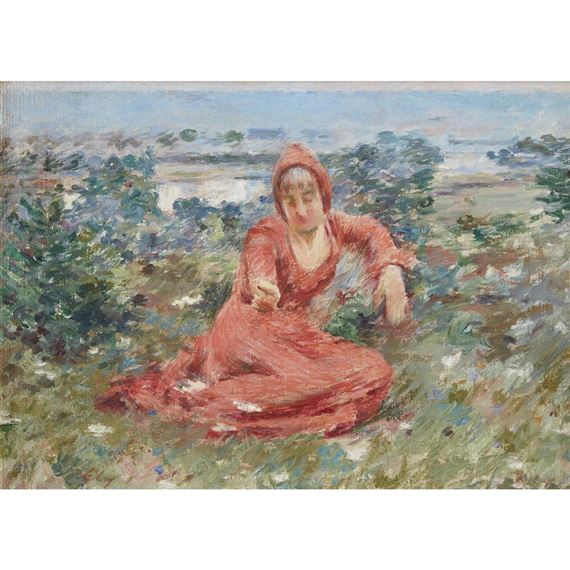 Moyen-Age by Theodore Robinson, Executed circa 1893