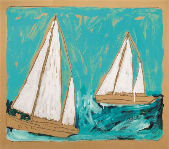 La Regata by Mario Schifano, 1978