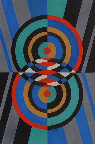 Félix Aimé del Marle | Geometric composition | MutualArt