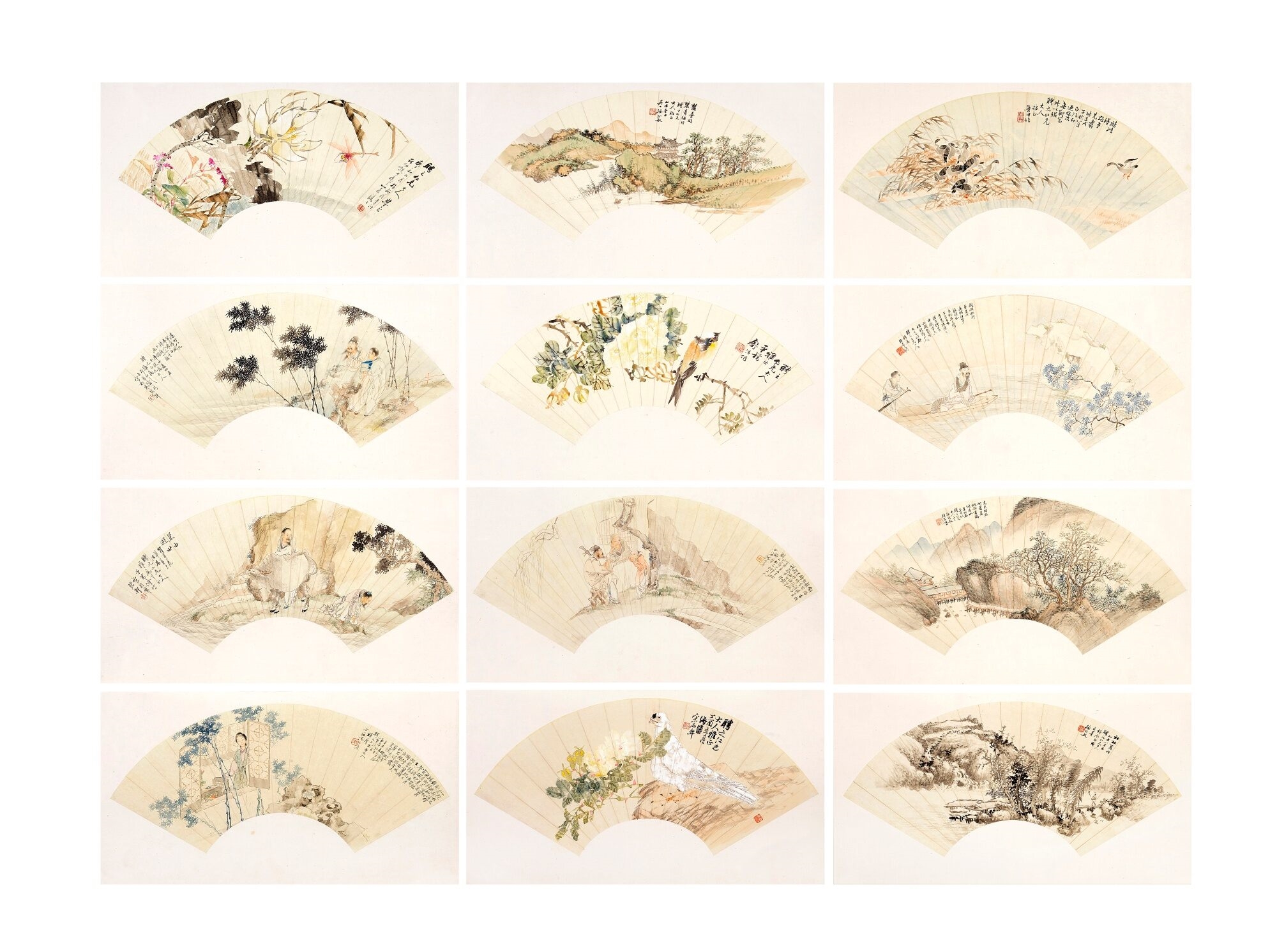 Artwork by Shen Xinhai, Xu Xingmin, VARIOUS SUBJECTS, Made of ink and colour on paper