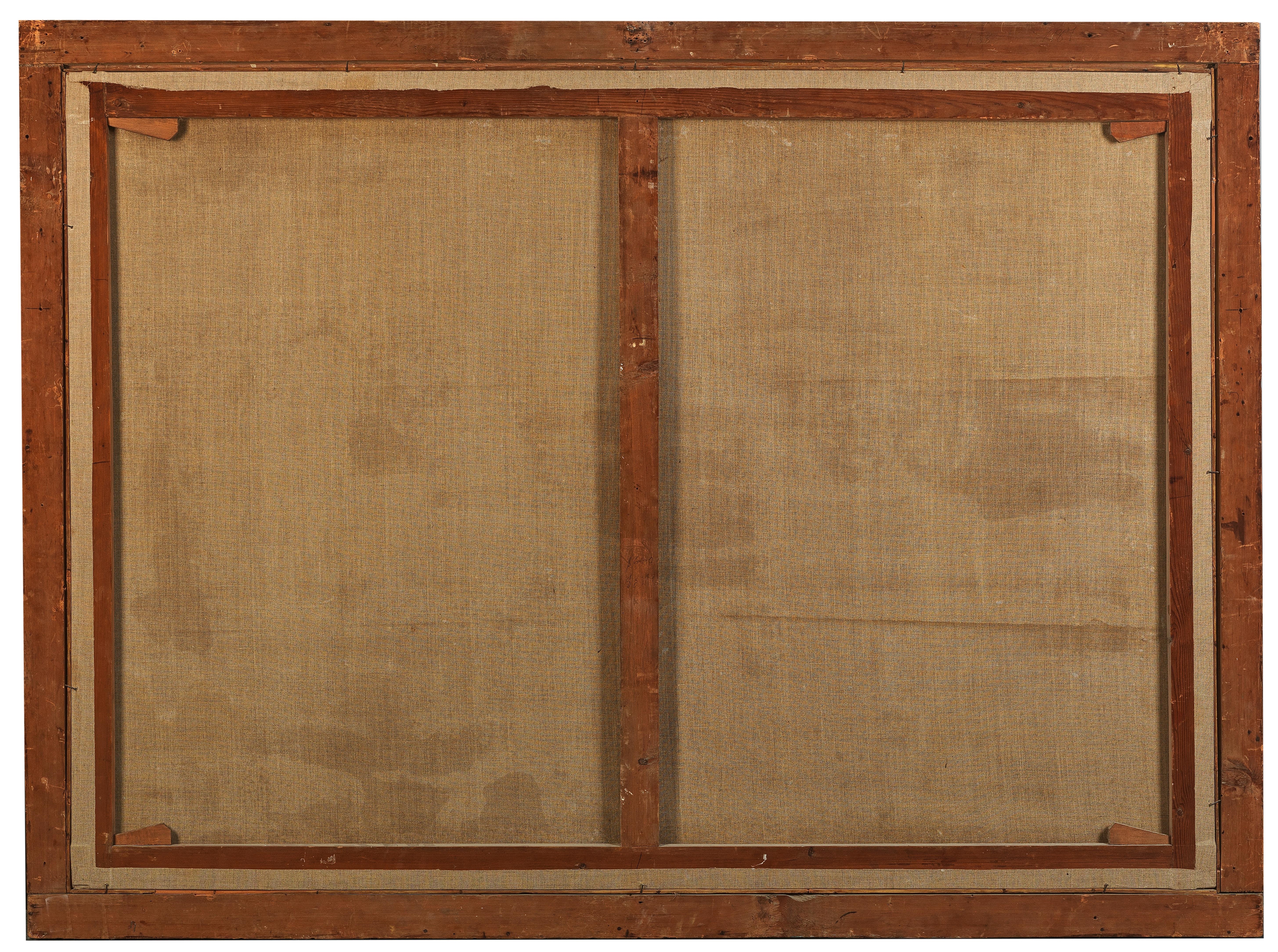 Artwork by Master of the Armenti, The tale of the Monkey and Cat, Made of oil on canvas