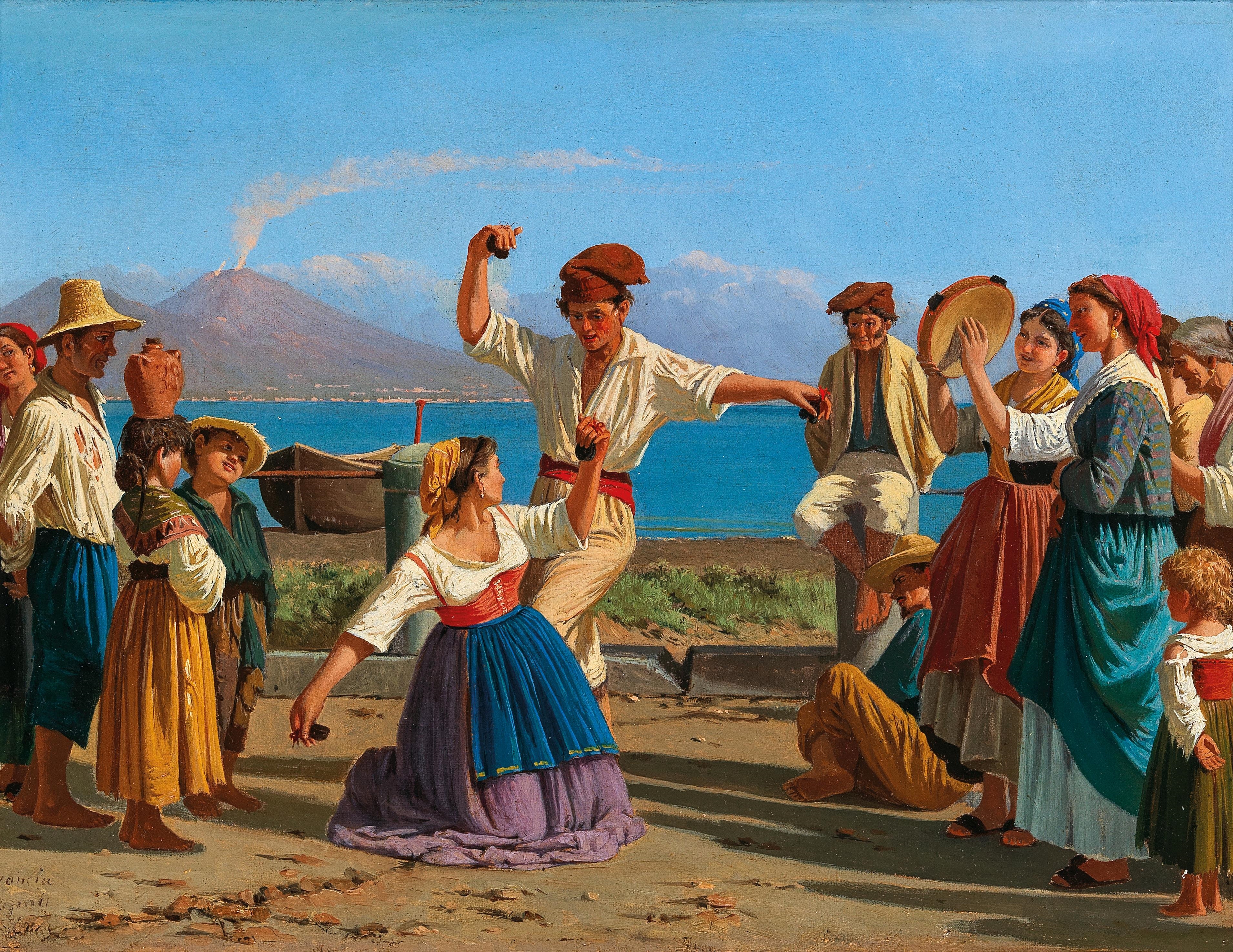 Неаполитанская Тарантелла танец