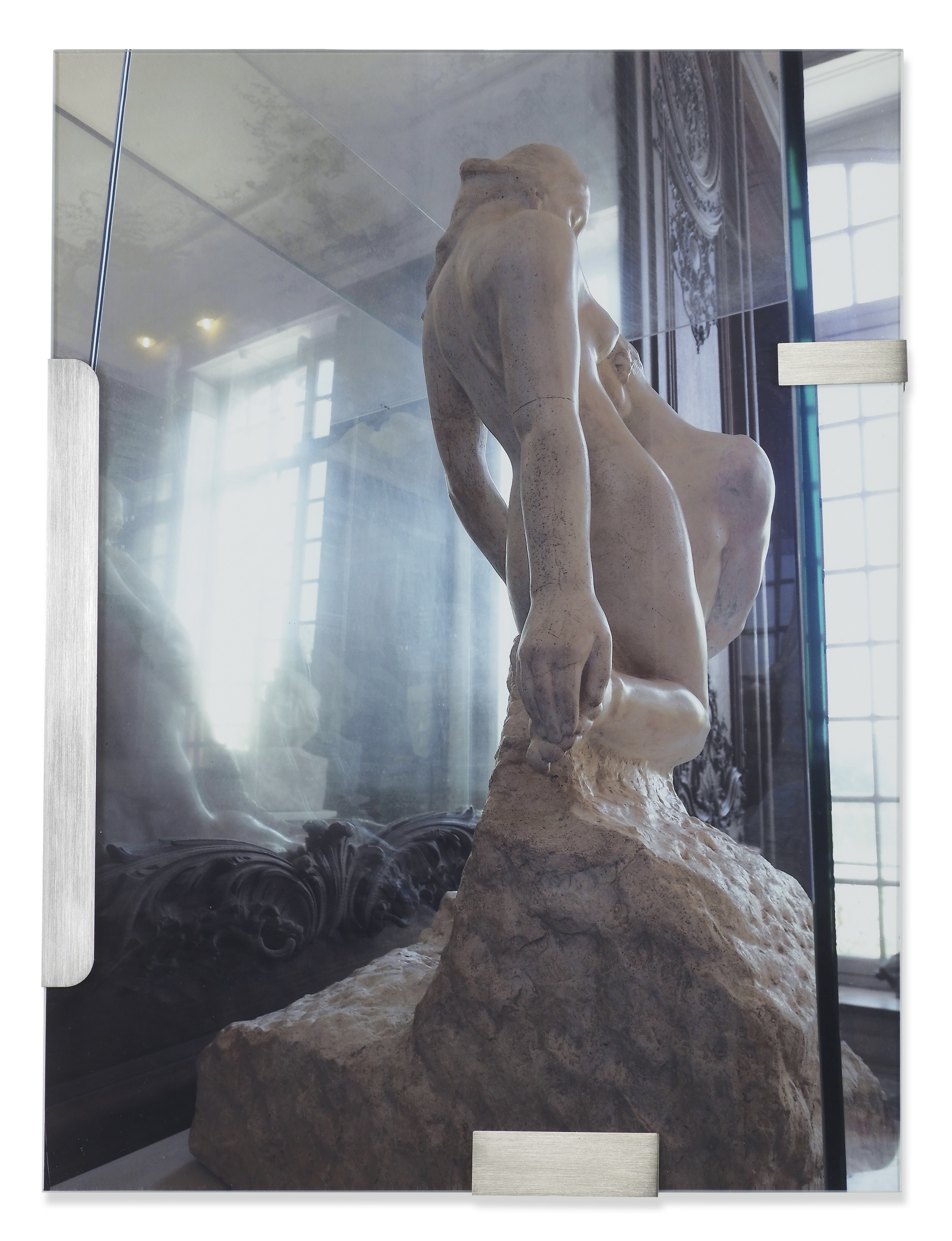 Artwork by Nicole Wermers, Buhuu Suite (Eternal Idol), Made of C print with stainless steel clips