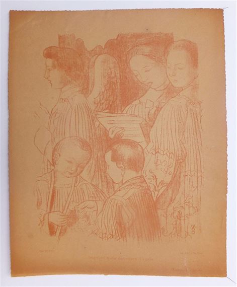 Fragments d’une décoration by Maurice Denis, 1899