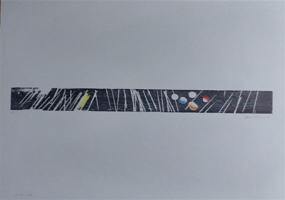 Untitled by Hans Hartung, 1973