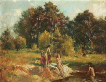 Koupání - František Antonín Jelínek