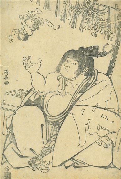 Kintaro by Torii Kiyonaga