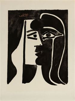 Pablo Picasso |  The Kiss  (1966) | MutualArt