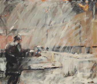 Cityscape in winter - Christoffer Jennert