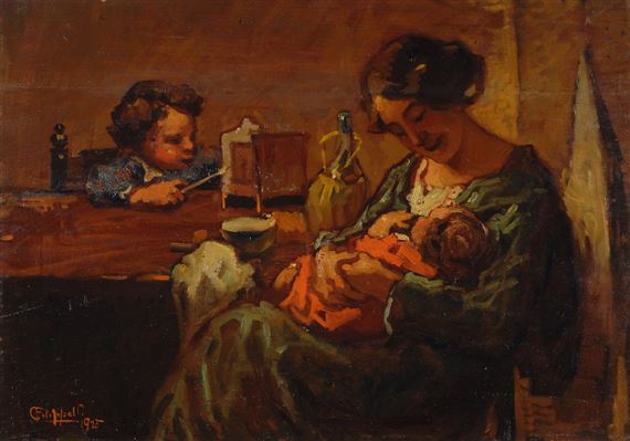 MATERNITÀ by Cafiero Filippelli, 1925
