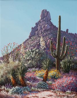 Southeast Pinnacle Peak, Springtime - Kerry Kinman