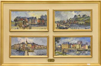 Four works: Vue de Sambre (4) Picture