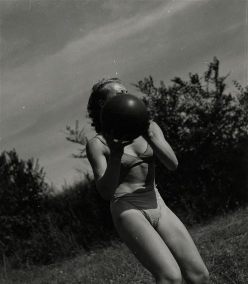 Two works: Woman exercising; potter in Aubagne by Pierre Boucher, circa 1935