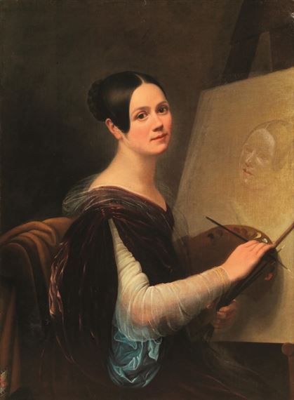 SELF-PORTRAIT by Camilla Guiscardi Gandolfi