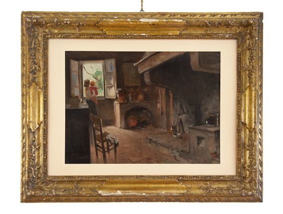 Interno con figure by Cafiero Filippelli