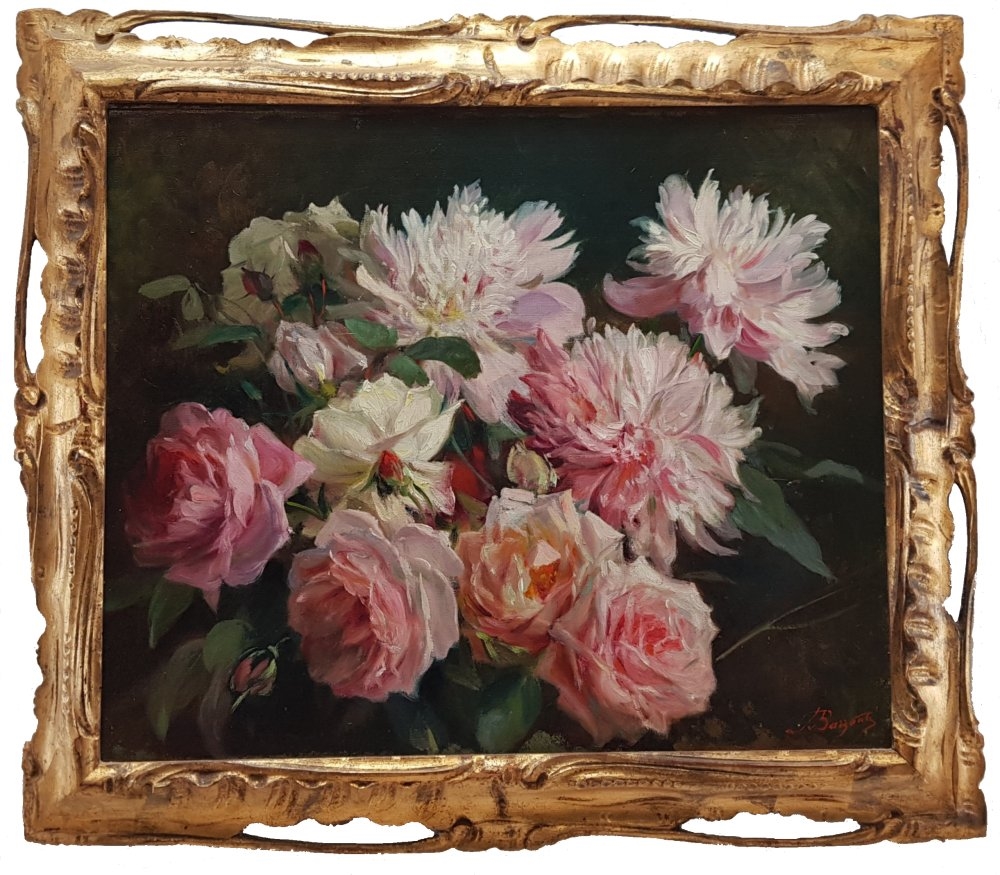 Licinio Barzanti | Rose e dalie | MutualArt