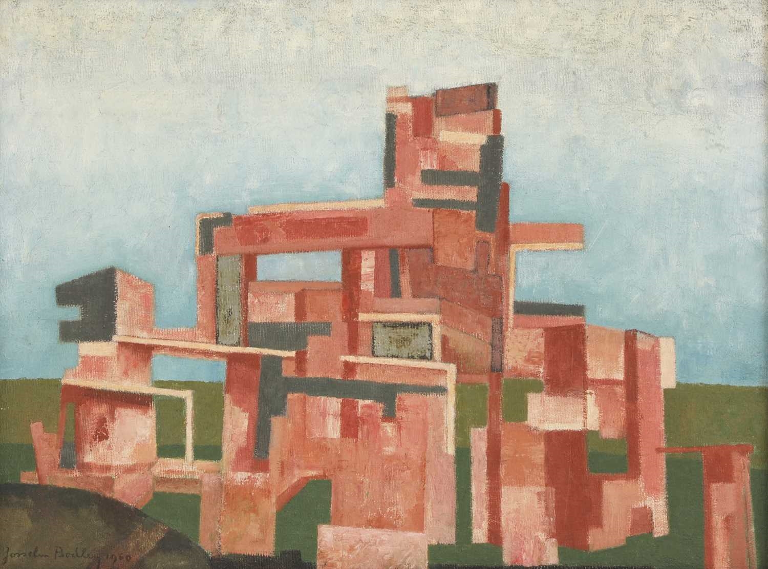 Artwork by Josselin Reginald Cortenay Bodley, 'ABSTRACT PINK', Made of oil on canvas