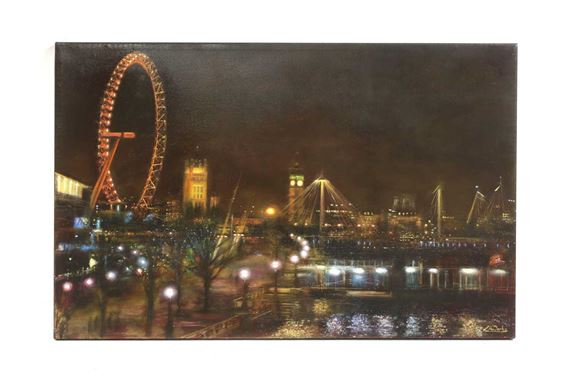'LONDON, THE SOUTH BANK' by Lesley Anne Derks, 2009