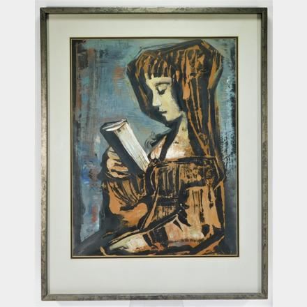 Portrait of a Young Girl by Etienne Ret