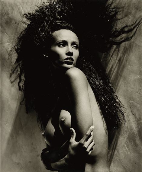 Iman. by Greg Gorman, 1988