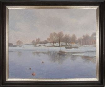 Winter Scene - Olavi Hurmerinta