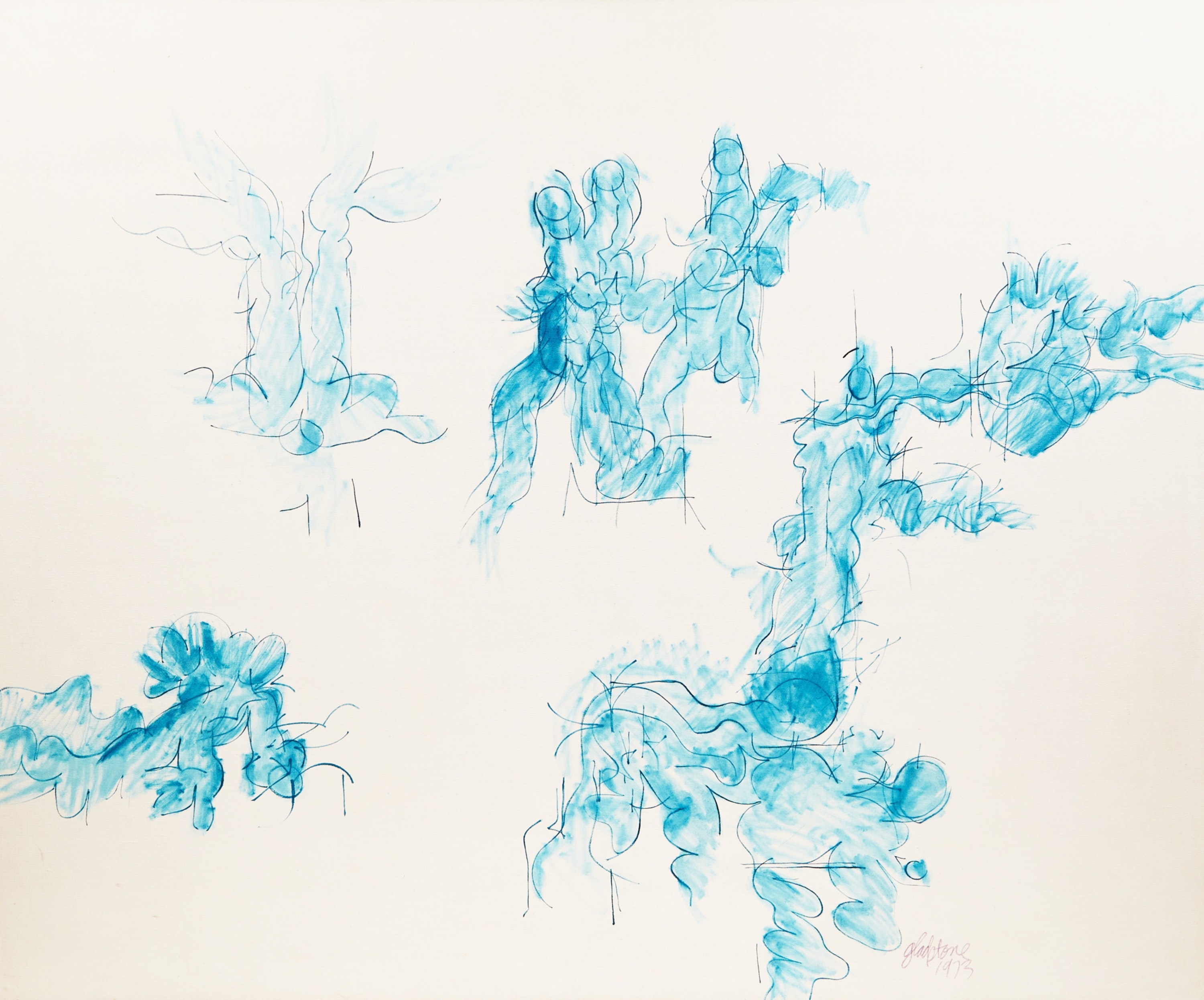 Gerald Gladstone Electric Figure Series (1973) MutualArt