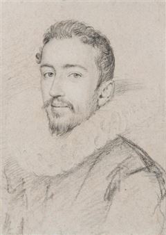 Portrait of a Gentleman Wearing a Ruff Picture