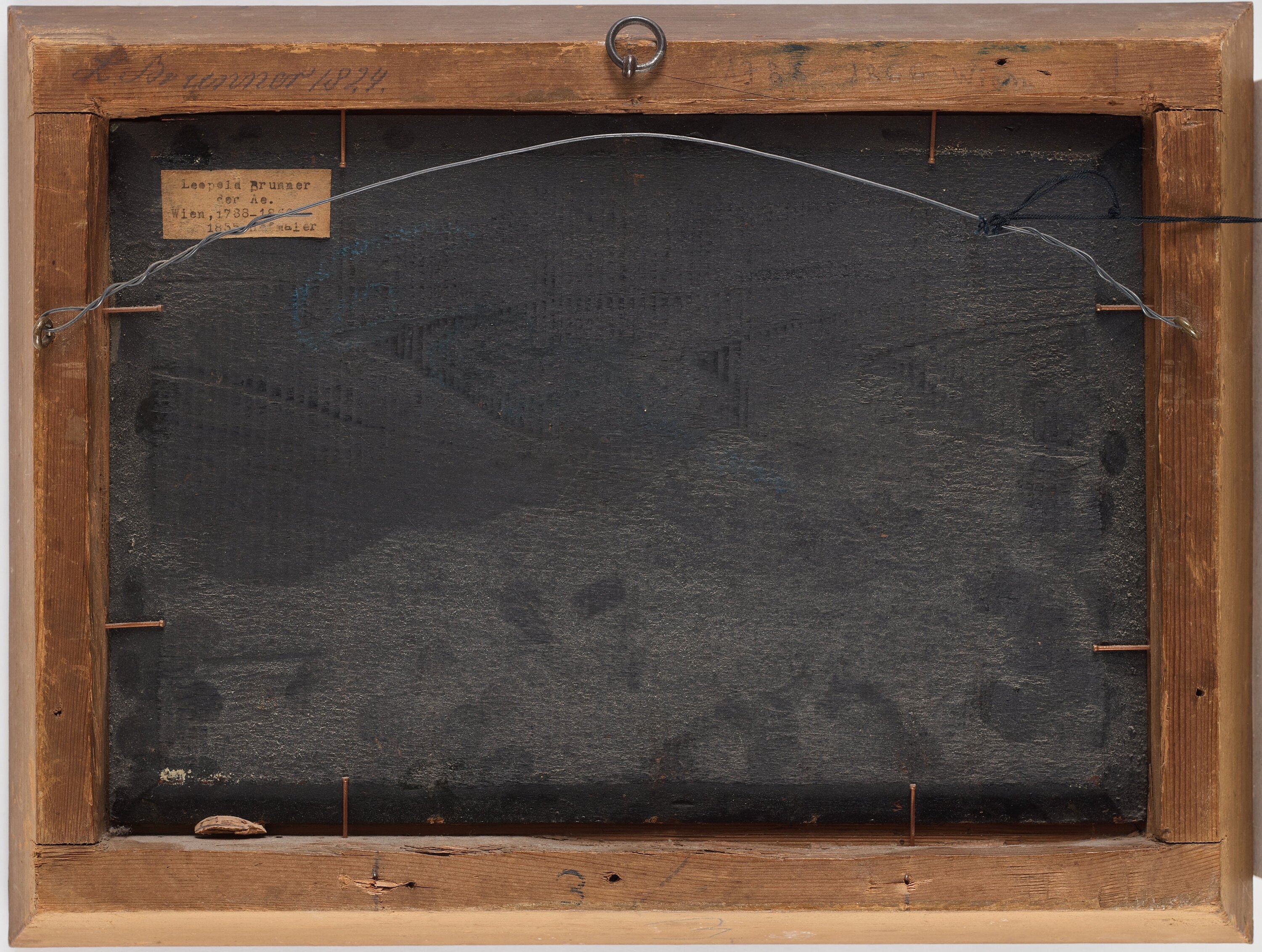 Artwork by Leopold Brunner the Elder, Still lifes with birds and fruits (2), Made of Panel