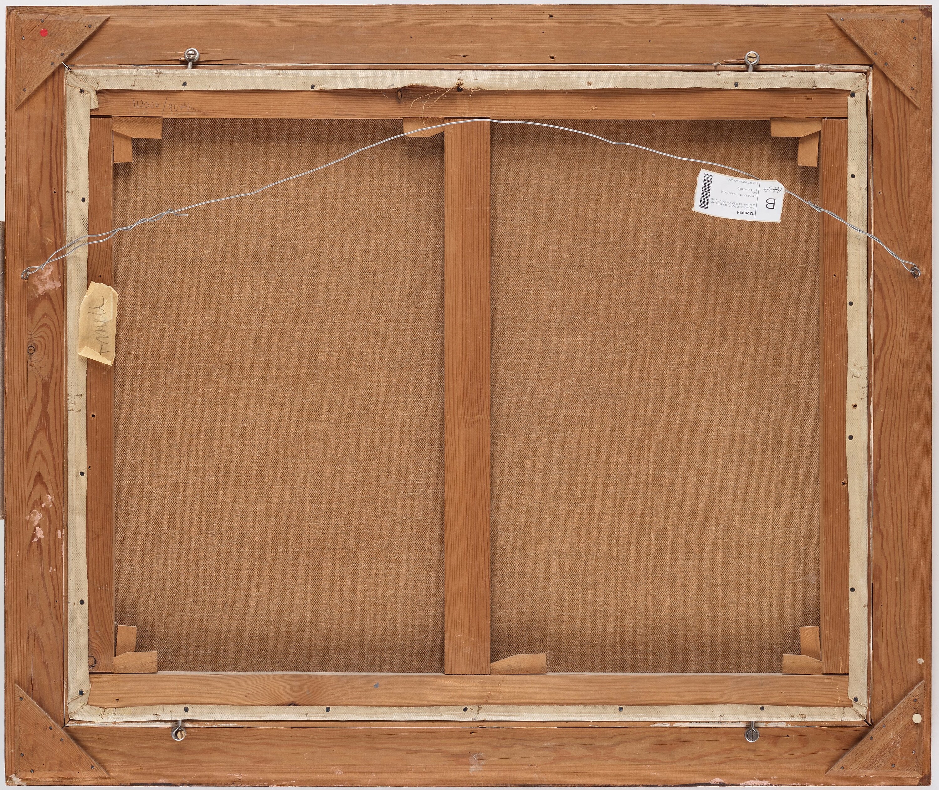 Artwork by Bruno Liljefors, Mountain hare, Made of Oil on canvas