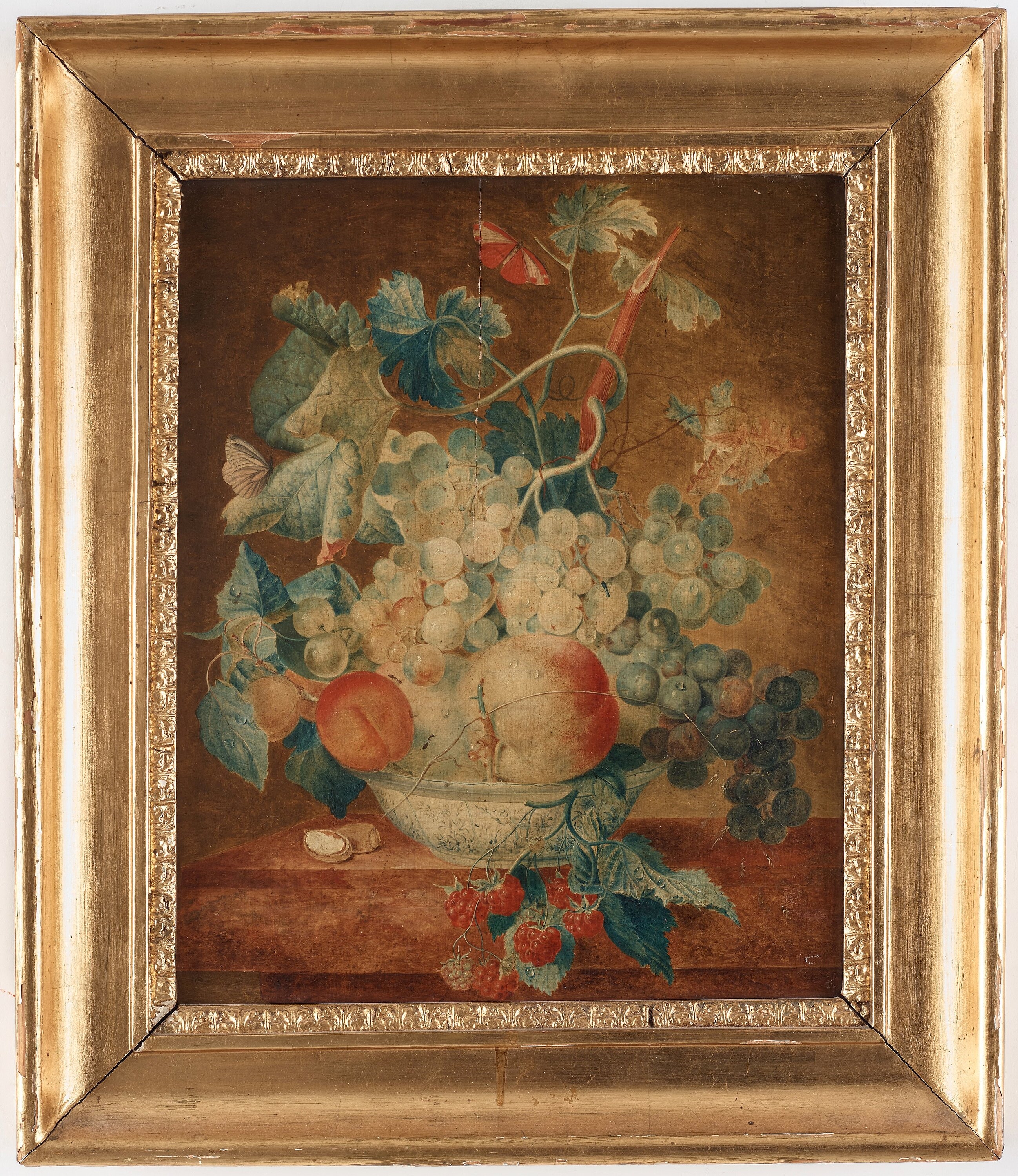 Artwork by Francina Margaretha van Huysum, Still life with flowers, Made of A pair  Panel