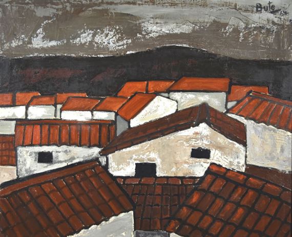 "TECHOS ROJOS" by Esperilio Bute, 1964