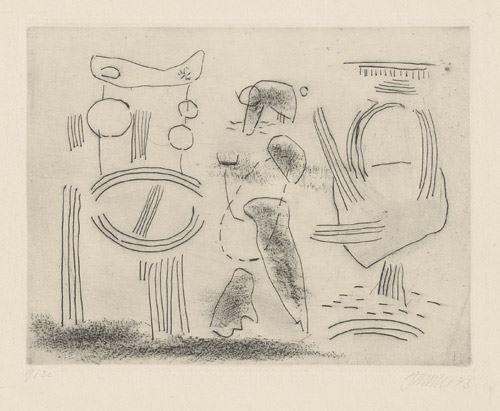 Mykene by Willi Baumeister, 1943