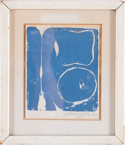 Joop Sanders | Astratto (1960) | MutualArt