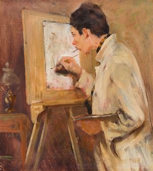 Przy sztaludze - Wlodzimierz Popiel