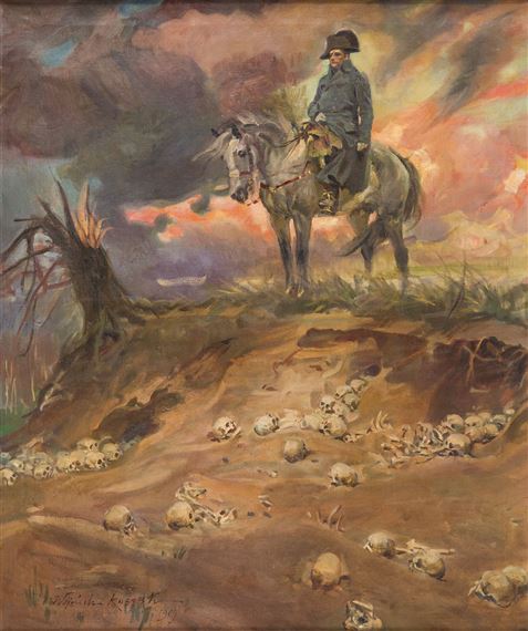Woiciech Ritter von Kossak | Napoleon and the Great Sphinx