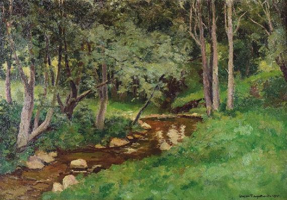 Strumyk leśny by Stefan Filipkiewicz, 1932