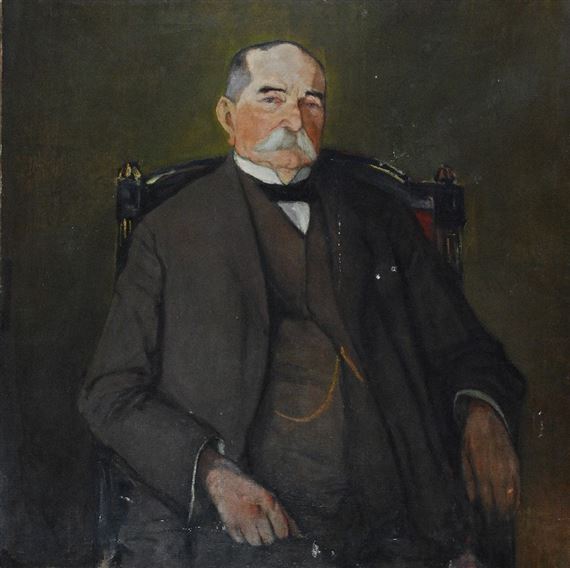 Portret mężczyzny by Leopold Gottlieb