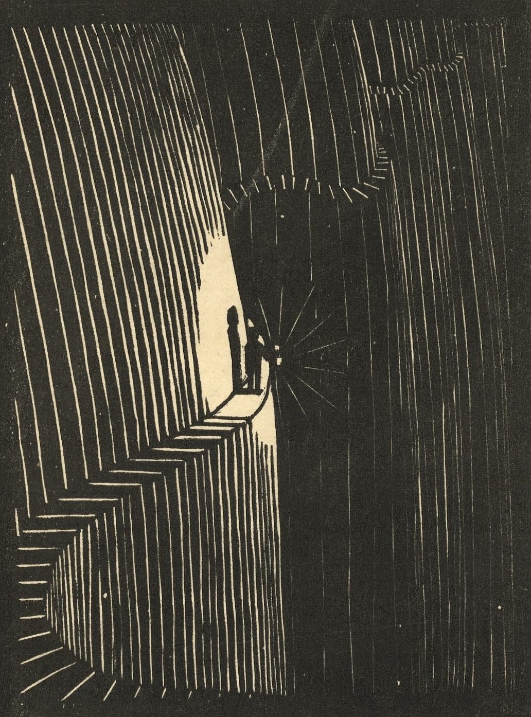 Maurits Cornelis Escher Bezint nooit eer gij begint (1921) MutualArt