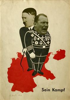 Four Works: Sein Kampf; Europa's Zukunftskarte; Die Kriegsziele Hitler's - Gerd Arntz