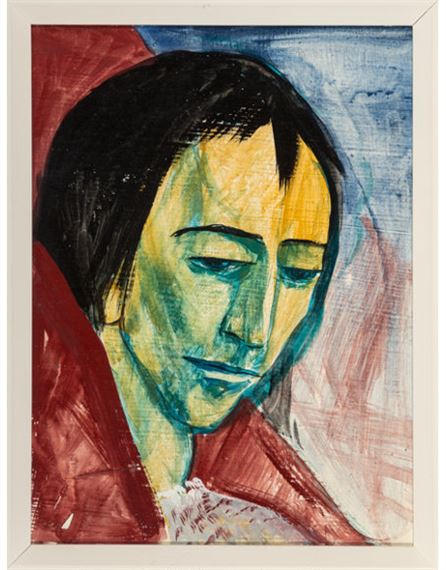 Yellow Portrait - Constance Mary Rowe