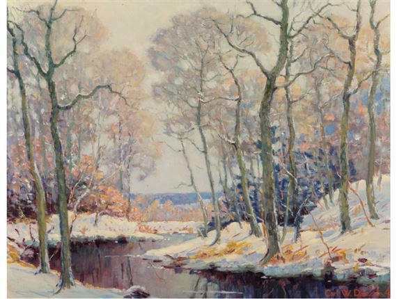 Winter Woodland by Carl Wendell Rawson, 1944